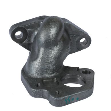 exhaust gas transfer connection casting machining