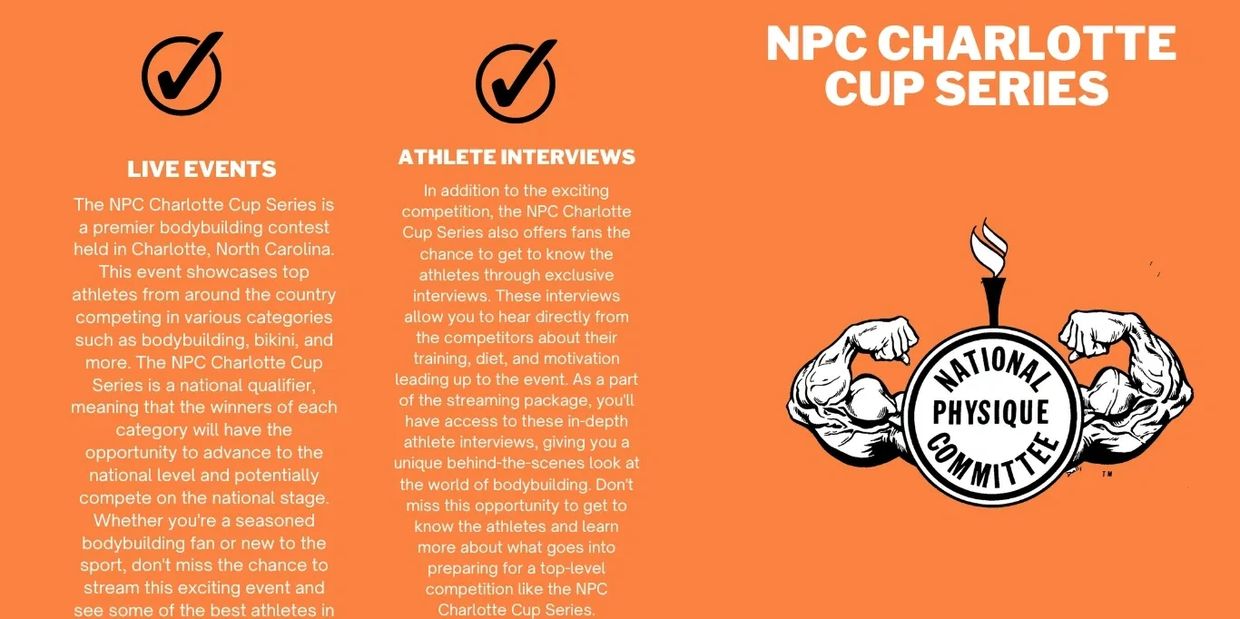 THE NPC CHARLOTTE CUP SERIES 
