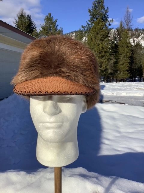 FREE TRAPPER STYLE BEAVER FUR HAT