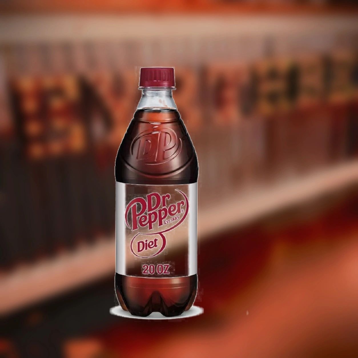 Diet Dr Pepper 20 oz at eYrthBeat Coffee Company