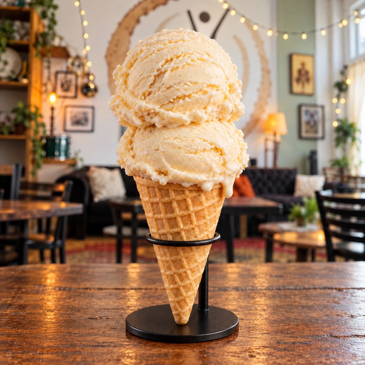 Ice Cream at eYrthBeat Coffee Company