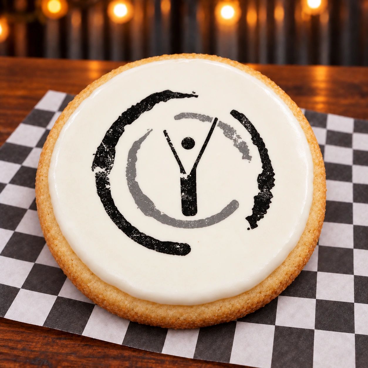 Cookie Logo at eYrthBeat Coffee Company