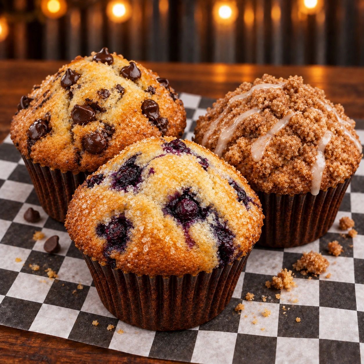 Muffins at eYrthBeat Coffee Company