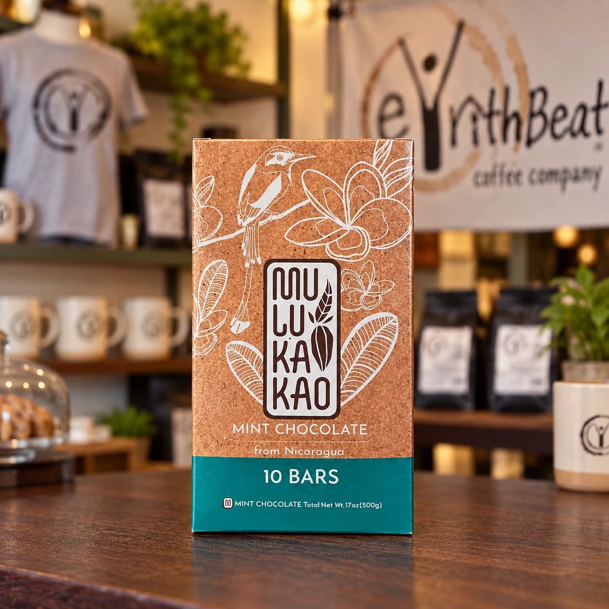 Mulukakao Chocolate at eYrthBeat Coffee Company