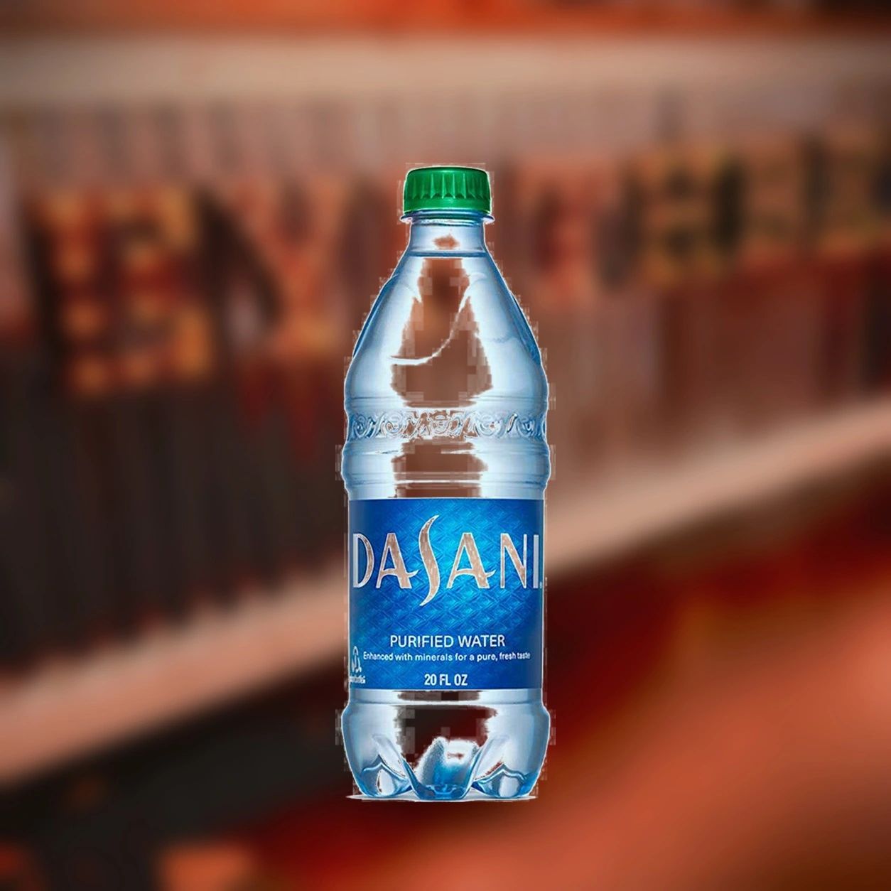 Water Dasani at eYrthBeat Coffee Company