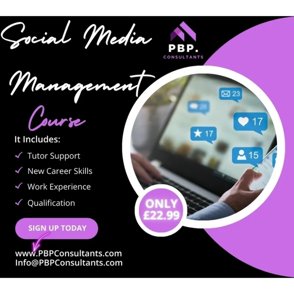 Social Media Management Training Course