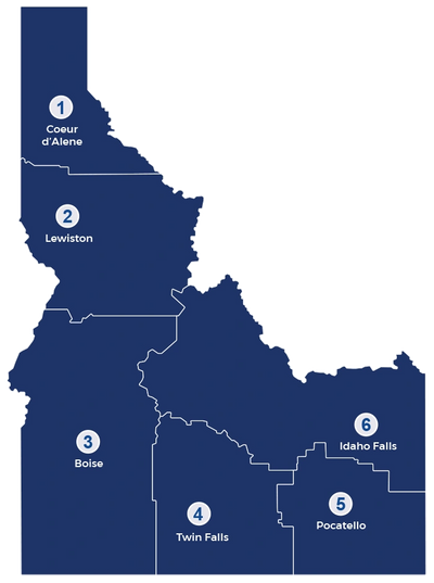 Regions & Districts