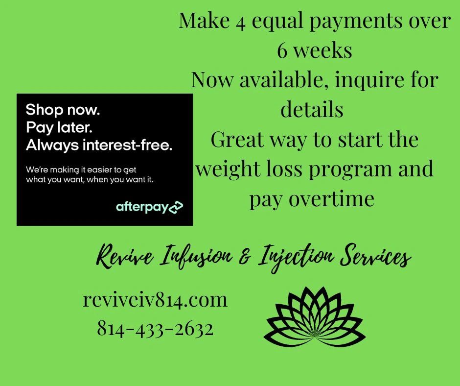 afterpay telehealth clinics semaglutide weight loss payment plans afterpay Buy GLP-1 Medications Like Semaglutide with Affirm
