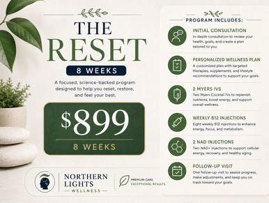 8-week wellness program called The Reset for $899.