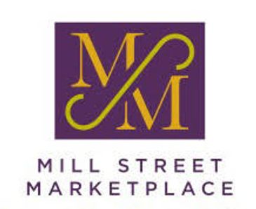 Logo of Mill Street Marketplace with stylized M and S letters.