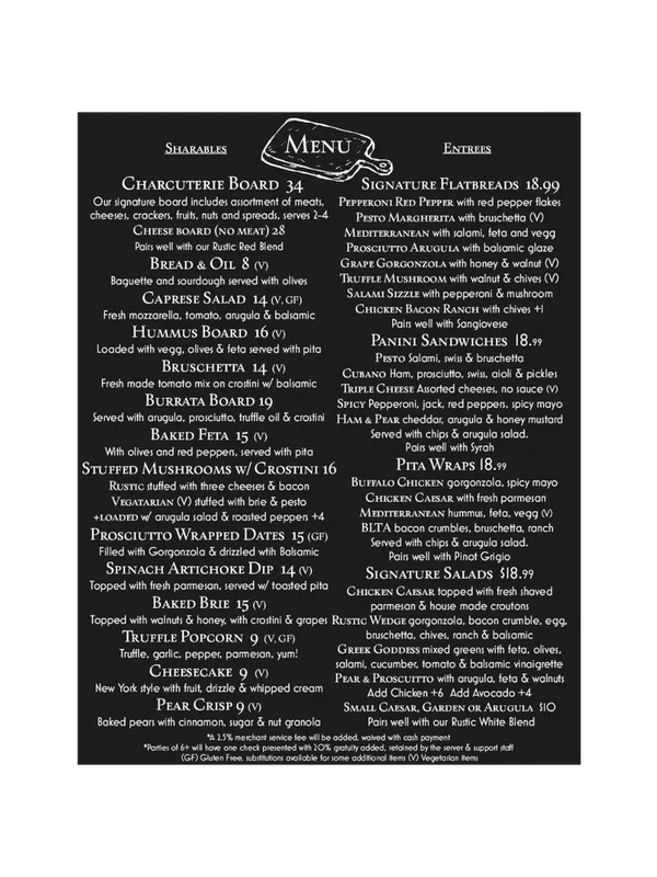 Rustic Cork Wine Bar Wine Bar Lake Stevens, Washington