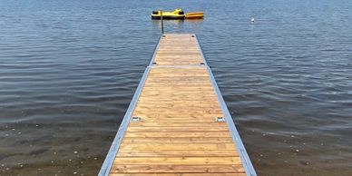 Aluminum Pole Dock Sale Ontario Cottage