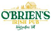 Logo of O'Brien's Irish Pub in Wexford, PA.