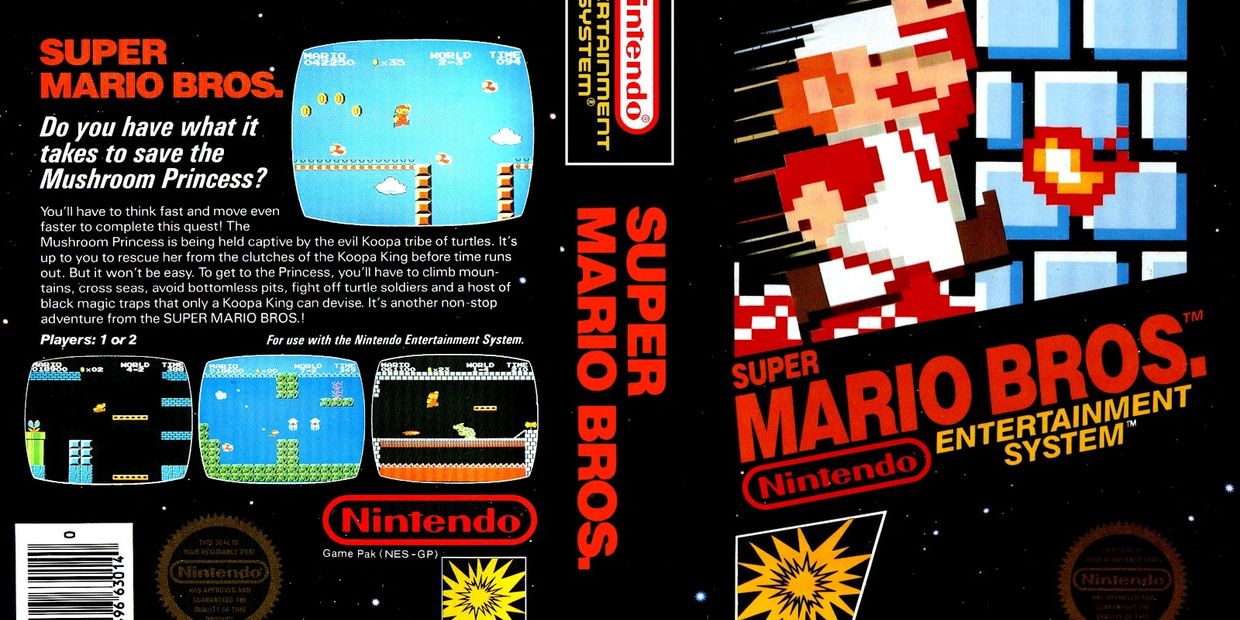 Super Mario Bros. NES - RetroGameRatings.com