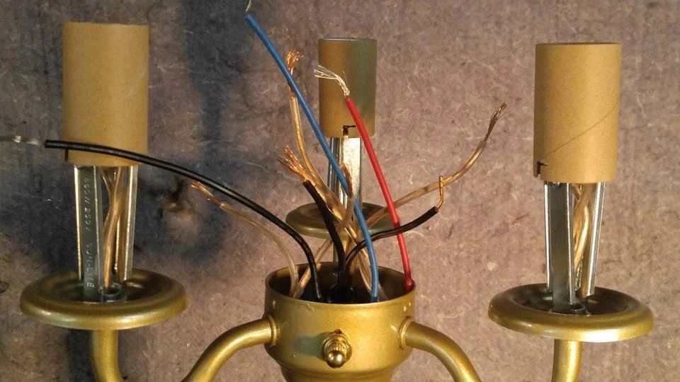 Rewiring A Vintage 3 Arm Floor Lamp