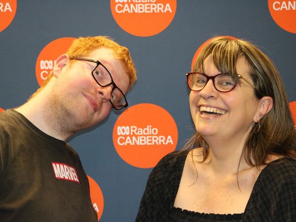 Georgia Stynes from ABC Radio Canberra with Liam on 24 November 2022.