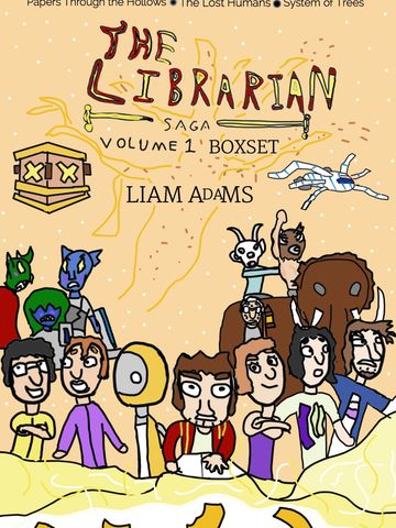 Cover of the Librarian Saga Volume 1 Box Set