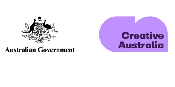 Logo of Australian Government and Creative Australia