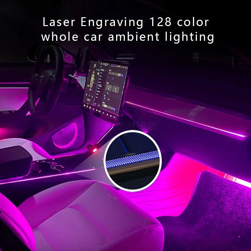 Complete Ambient Lighting Full Upgrade for Model 3 & Model Y