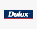 Logo of Dulux, a popular paint brand.
