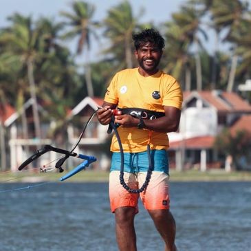 Kite instructor Mawfeer