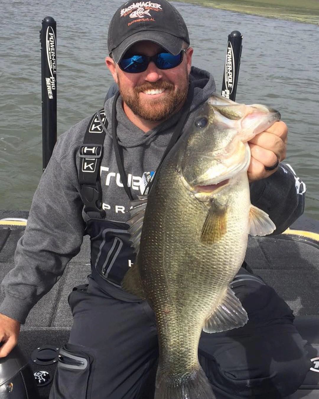 Large Mouth Bass on Lake Guntersville, Pickwick Lake