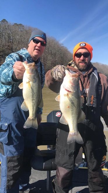 Lake Guntersville, Pickwick Lake, Large Mouth Bass