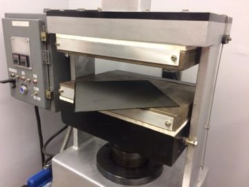 Heated platen press