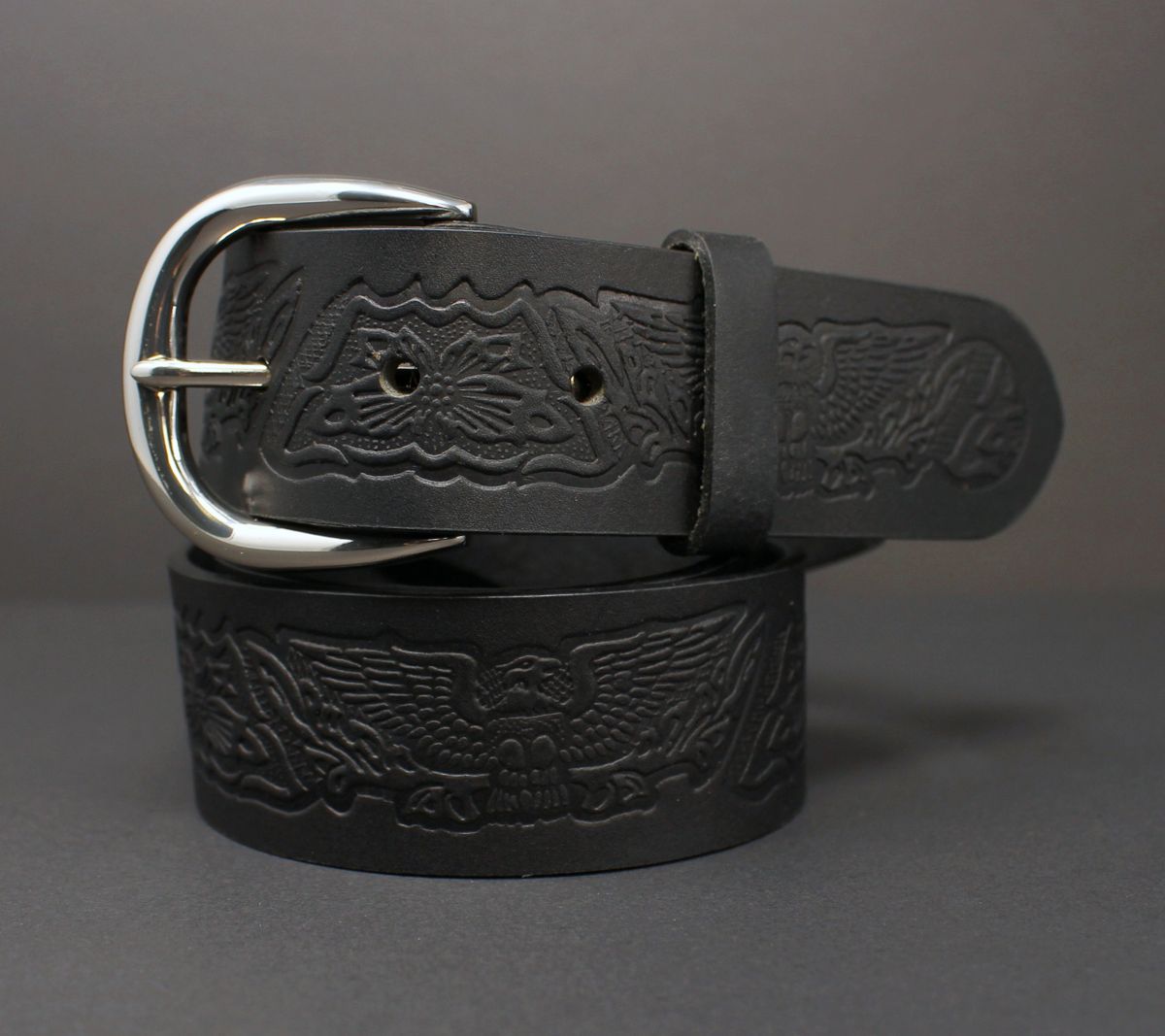 Black Saddle Leather 30mm Belt – Baltzar