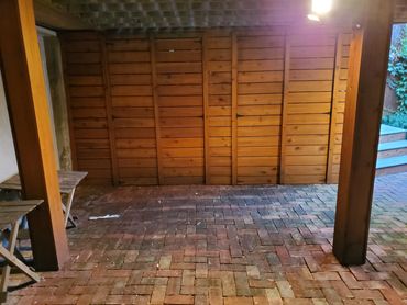 Custom Storage, Patio Cover