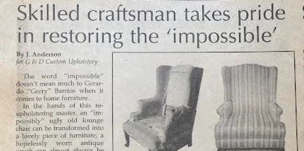 A newspaper article about the company.