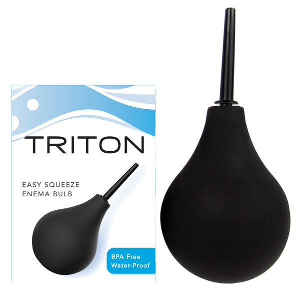 Easy Squeeze Enema Bulb, Flexible Tip Ultimate Comfort, BPA Phthalate-Free made of medical-grade pvc