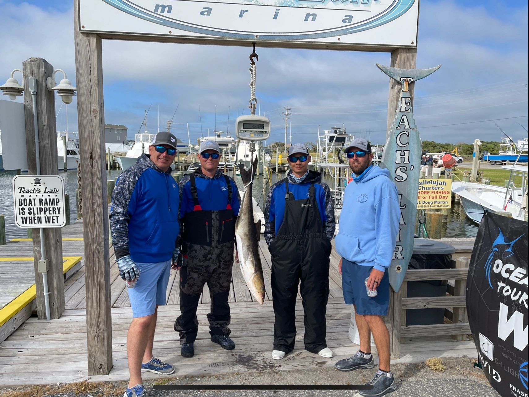 Currently Leading In Ocean's East Cobia Tournament