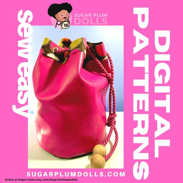 SHOP DIGITAL Purse PATTERNS SugarPlumDolls DIY Arts & Crafts | Unique Gifts for Christmas, Birthdays