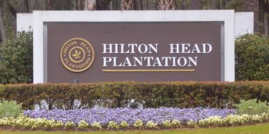 Hilton Head Plantation, with 4 golf courses and the country club of hilton head.