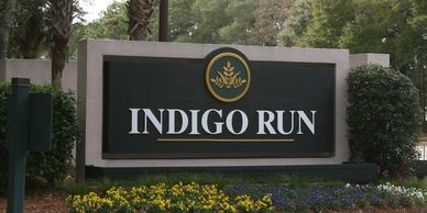 Private community of Indigo Run, on the north end of Hilton Head