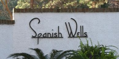 Spanish Wells community on the intercoastal waterway. on hilton head island