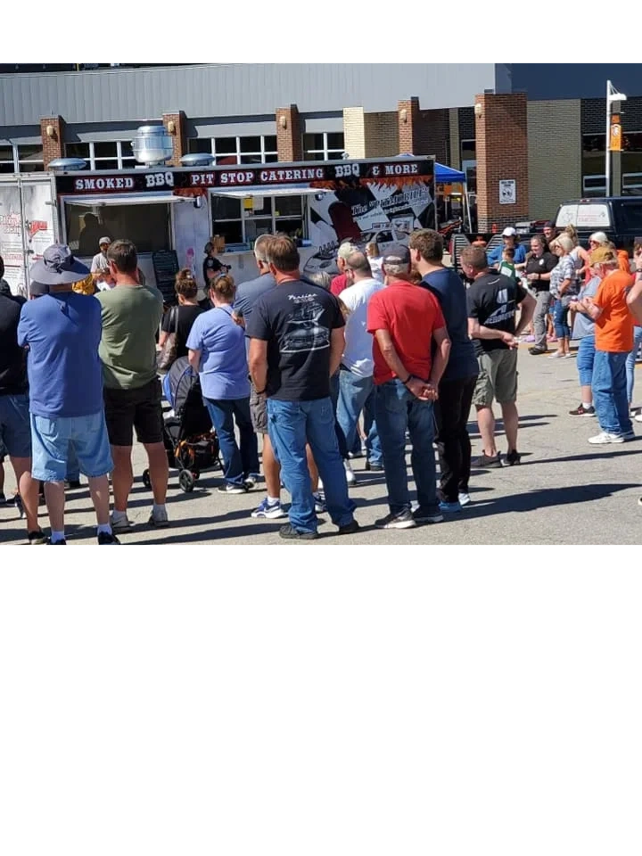 Pit stop clearance barbeque