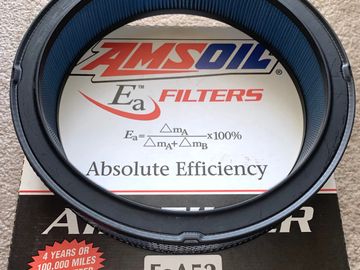 14 inch diameter AMSOIL Absolute Efficiency Air Filter. Part no. EaA52