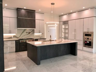 Custom modern kitchen by Alex The Builder in Atlanta, Georgia