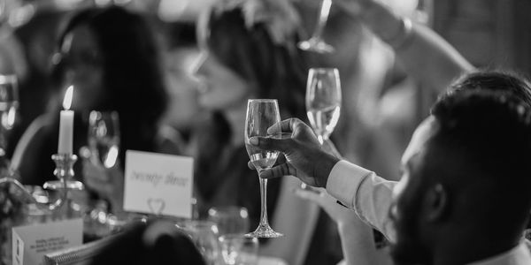 Wedding toast to a happy marriage
