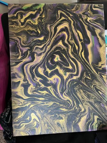 Multi-colored with any color of clients choice. Prices vary by size and depending on top coat type. 