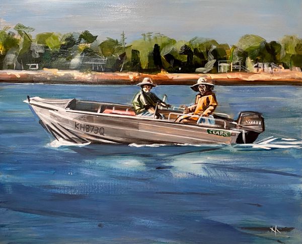 Straddie Daze
20 x 24" acrylic on framed canvas