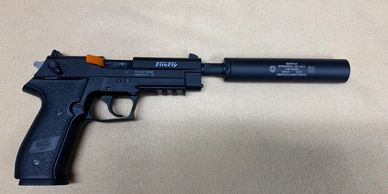 Firefly with Gemtech suppressor 