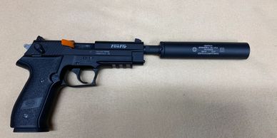 GSG FIREFLY 22LR PISTOL 
GEMTECH GM-22
THREAD ADAPTER/PROTECTOR
 SUPPRESSED PISTOL SET
$565