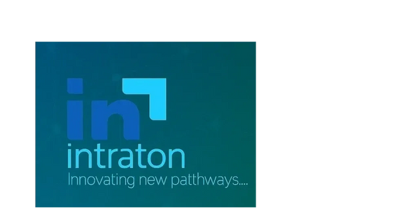 Intraton logo with the tagline Innovating new pathways.