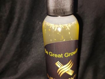 4oz of all natural hair oil.  Castor oil, olive oil, tea tree, lavender, vitamin e,biotin and many m