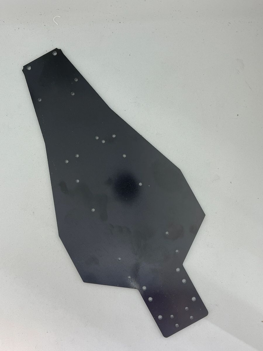 2629 reproduction lower chassis plate to fit TRX3 and TCP
