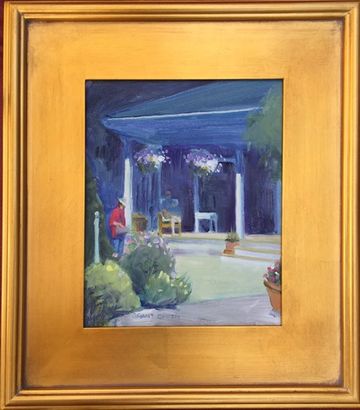 patersons porch oil painting grant smith studio