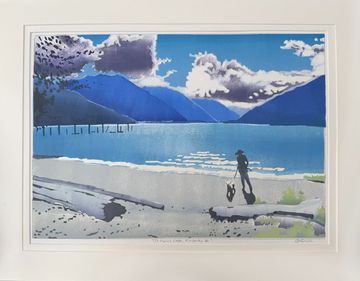 grant smith studio paintings art work stencil print st marys lake kimberley bc